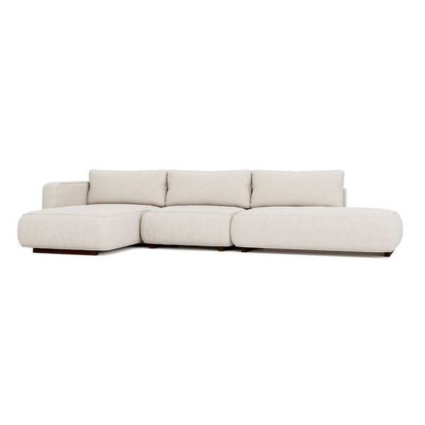 Lisa sofa L-shaped bê armrest