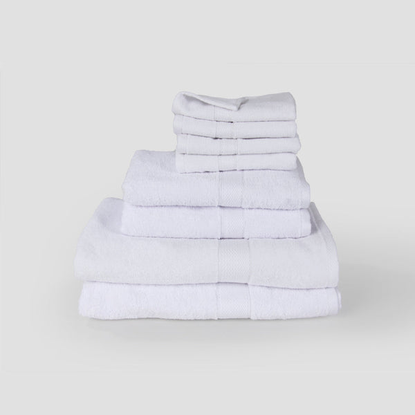 Sîna Bath Towel Set - 8 Pieces 