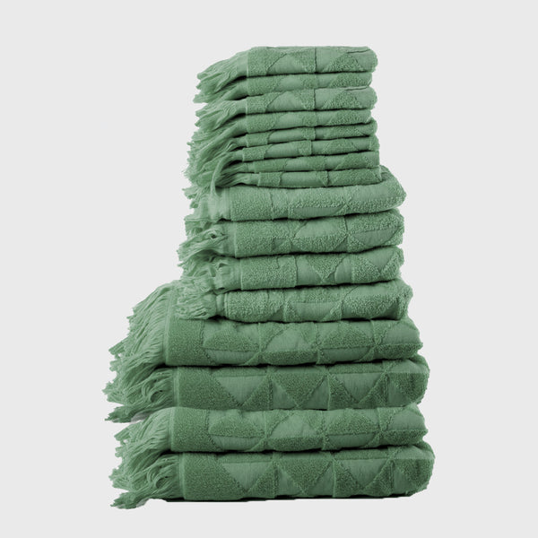 Granada Bath Towel Set - 16 Pieces 