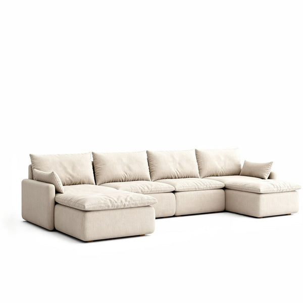 قەنەفەی کۆمفی بە شێوەی L